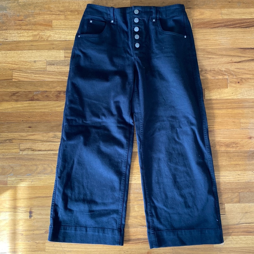 Gap High Rise Wide-Leg Crop